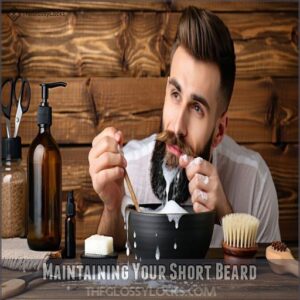 Maintaining Your Short Beard