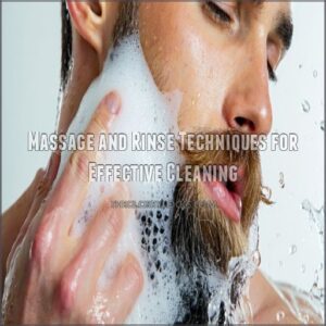 Massage and Rinse Techniques for Effective Cleaning