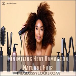 Minimizing Heat Damage on Natural Hair