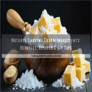 natural shaving cream ingredients