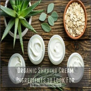 Organic Shaving Cream Ingredients to Look For