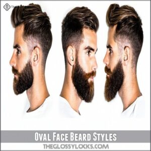 Oval Face Beard Styles