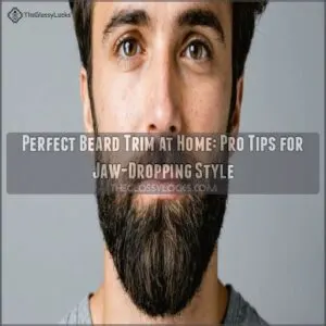 perfect beard trim at home guide