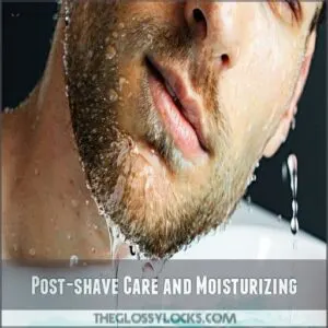 Post-Shave Care and Moisturizing