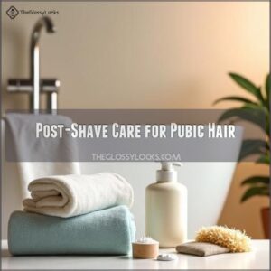 Post-Shave Care for Pubic Hair