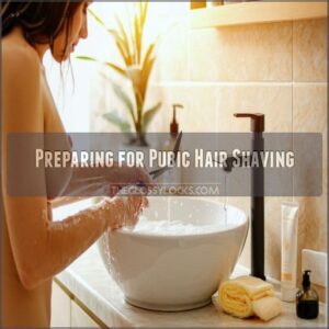 Preparing for Pubic Hair Shaving