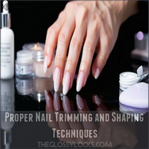 Proper Nail Trimming and Shaping Techniques