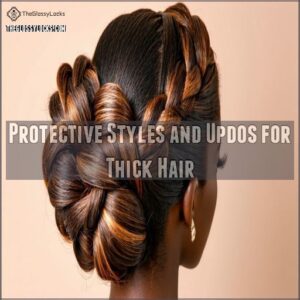 Protective Styles and Updos for Thick Hair