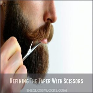 Refining The Taper With Scissors