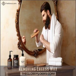 Removing Excess Wax