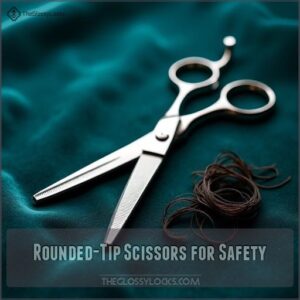 Rounded-Tip Scissors for Safety