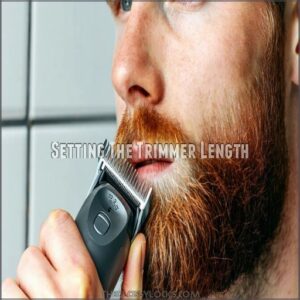 Setting The Trimmer Length