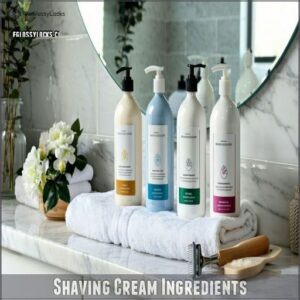 Shaving Cream Ingredients