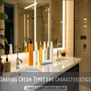 Shaving Cream Types and Characteristics