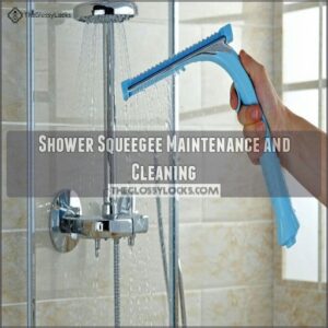 Shower Squeegee Maintenance and Cleaning