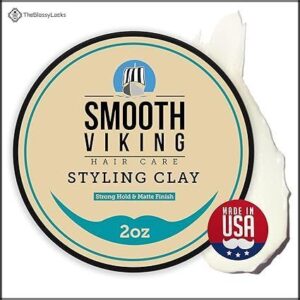 Smooth Viking Hair Clay for