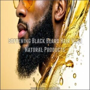 Softening Black Beard Hair With Natural Products