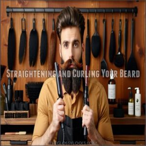 Straightening and Curling Your Beard