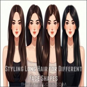 Styling Long Hair for Different Face Shapes