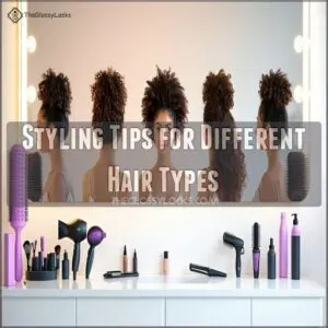 Styling Tips for Different Hair Types