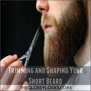 Trimming and Shaping Your Short Beard