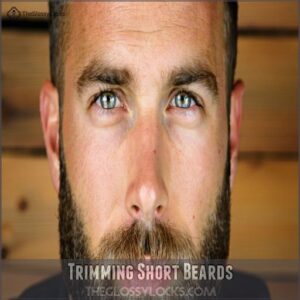 Trimming Short Beards