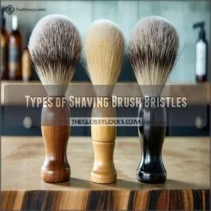 Types of Shaving Brush Bristles