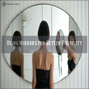 Using Mirrors for Better Visibility