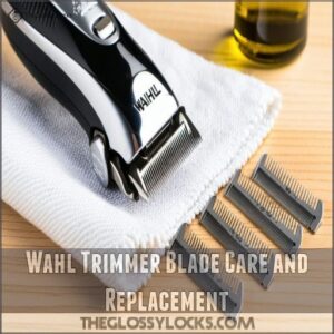 Wahl Trimmer Blade Care and Replacement