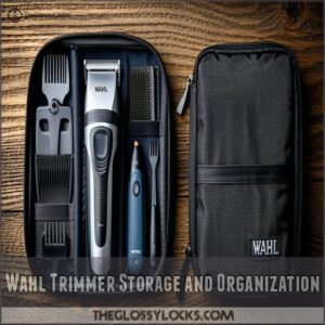 Wahl Trimmer Storage and Organization