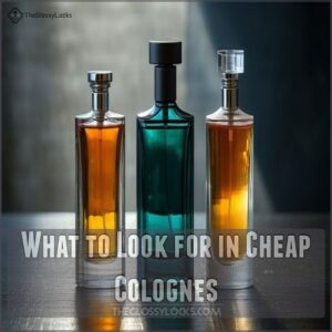 What to Look for in Cheap Colognes