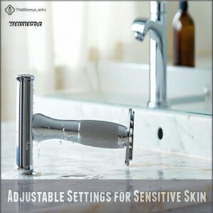 Adjustable Settings for Sensitive Skin