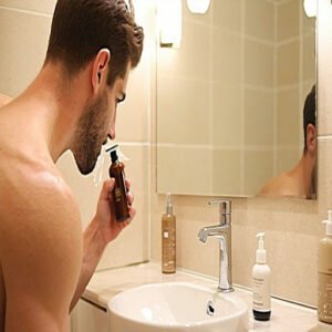 Applying Aftershave Immediately After Shaving