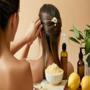 Applying Mixtures to Hair and Scalp