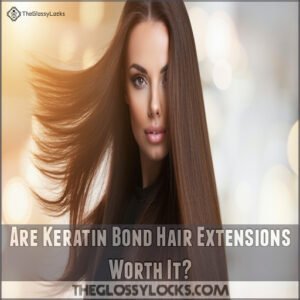 Are Keratin Bond Hair Extensions Worth It