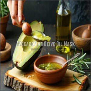 Avocado and Olive Oil Mask