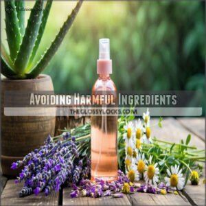 Avoiding Harmful Ingredients