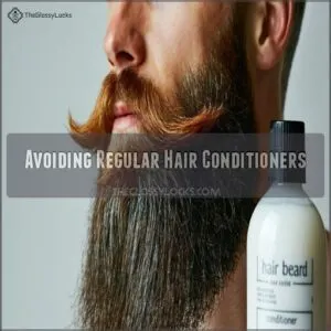 Avoiding Regular Hair Conditioners