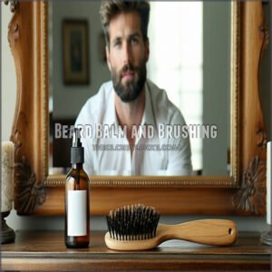 Beard Balm and Brushing