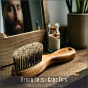 Beard Brush Care Tips