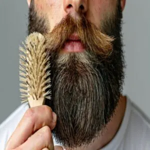 Beard Brushing and Styling