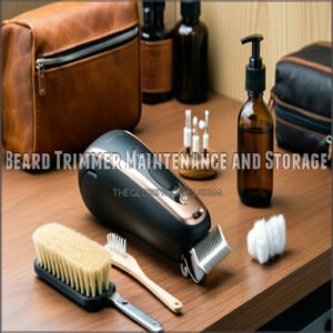 Beard Trimmer Maintenance and Storage