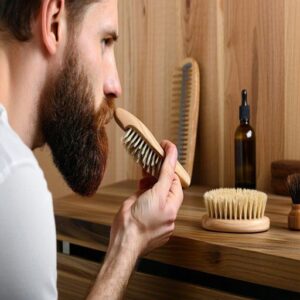 Brushing for Detangling and Distribution Brushing for Detangling and Distribution