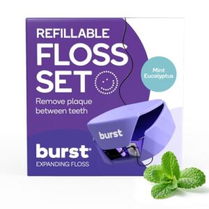 BURST Refillable Dental Floss Dispenser