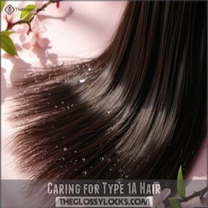 Caring for Type 1A Hair