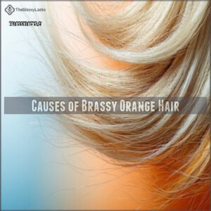 Causes of Brassy Orange Hair