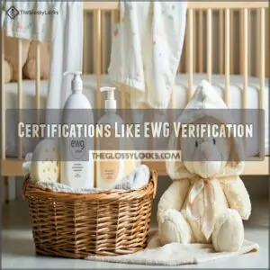 Certifications Like EWG Verification