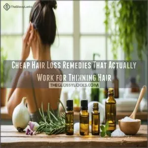 cheap hair loss remedies