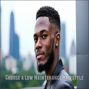 Choose a Low Maintenance Hairstyle