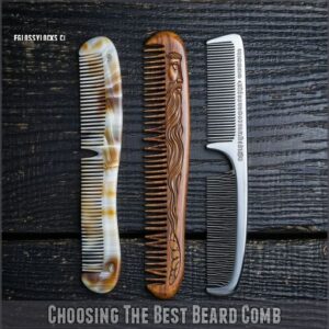 Choosing The Best Beard Comb